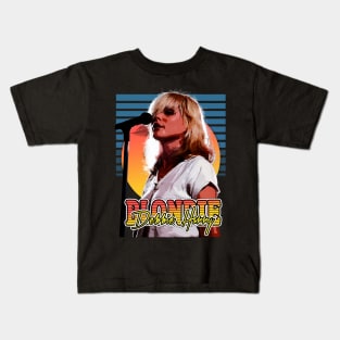 Retro Debbie Harry /// Style Flyer Vintage Kids T-Shirt